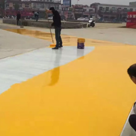 铜川彩色路面喷涂翻新的使用寿命多长